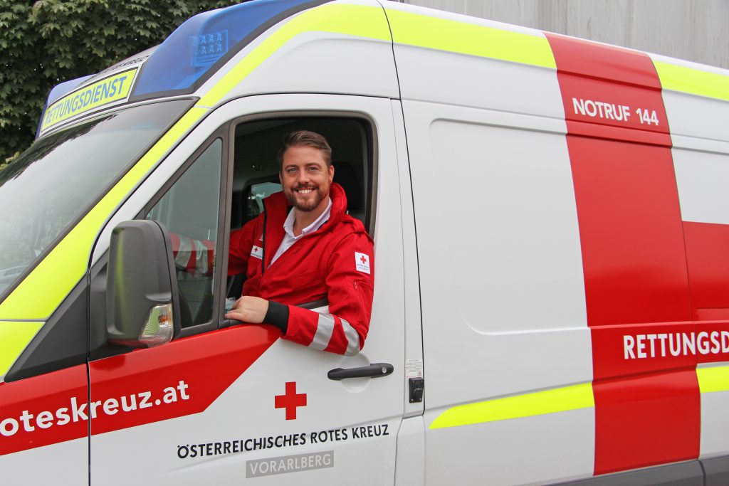 Rettungsfahrzeug in Vorarlberg