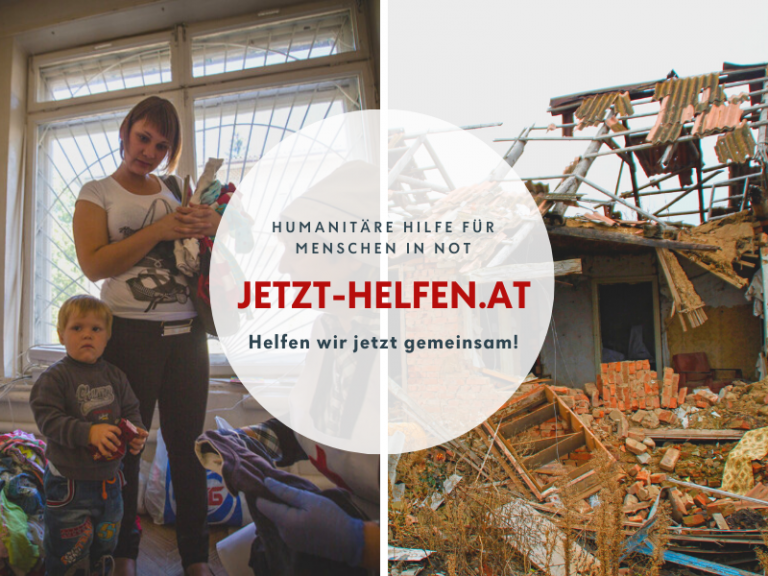 Ukraine: Humanitäre Hilfe für Menschen in Not