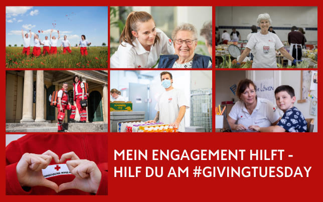 Giving Tuesday Rotes Kreuz
